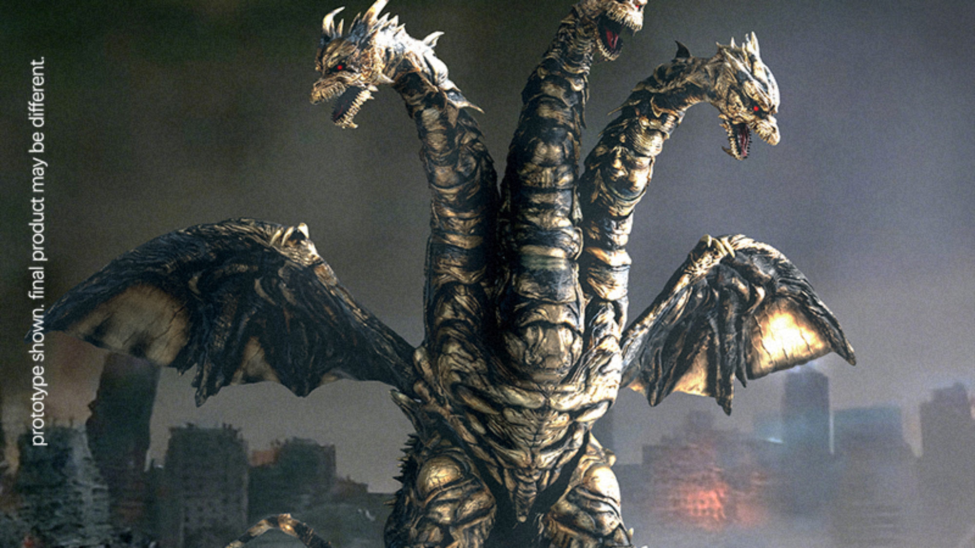 Hiya Toys Unveils New Keizer Ghidorah Figure from Godzilla: Final Wars