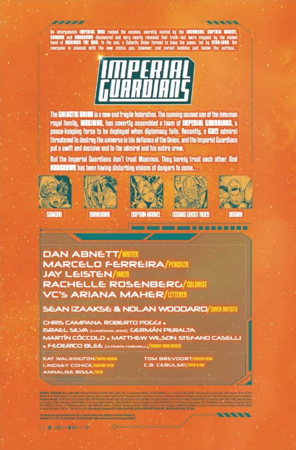 Interior preview page from IMPERIAL GUARDIANS #2 SEAN IZAAKSE COVER