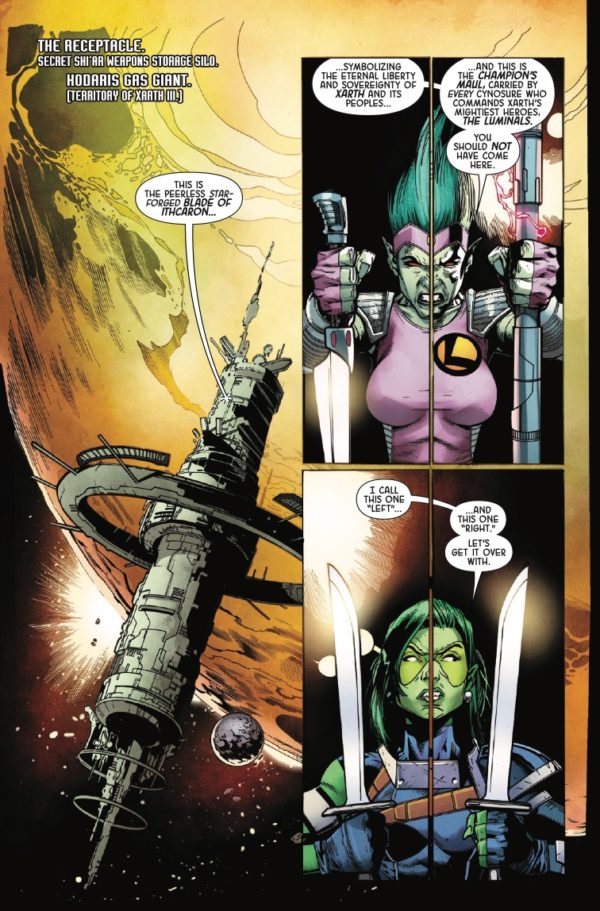 Interior preview page from IMPERIAL GUARDIANS #2 SEAN IZAAKSE COVER