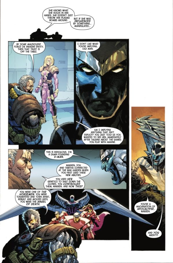 Interior preview page from INGLORIOUS X-FORCE #4 R.B. SILVA COVER
