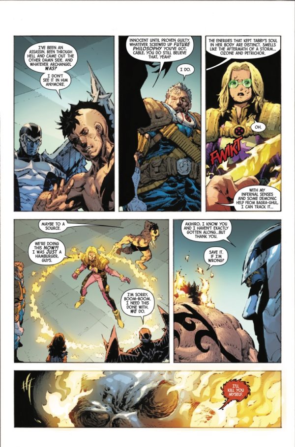 Interior preview page from INGLORIOUS X-FORCE #4 R.B. SILVA COVER
