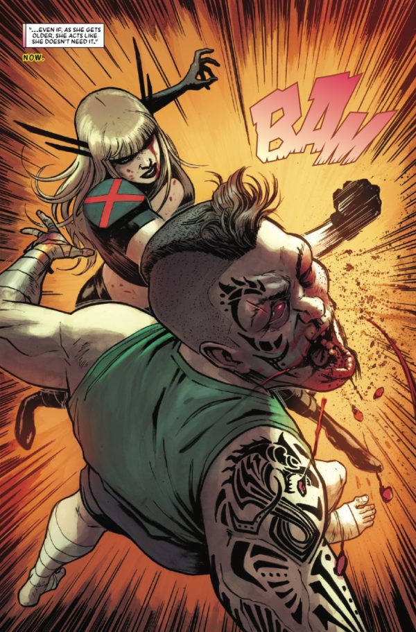 Interior preview page from MAGIK AND COLOSSUS #3 DAVID NAKAYAMA COVER