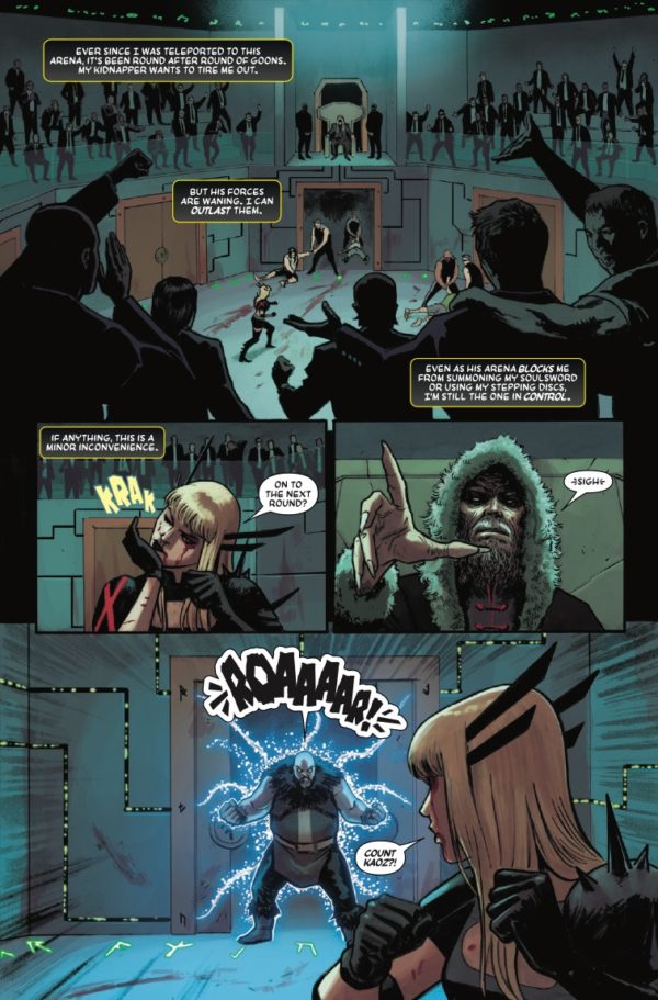 Interior preview page from MAGIK AND COLOSSUS #3 DAVID NAKAYAMA COVER
