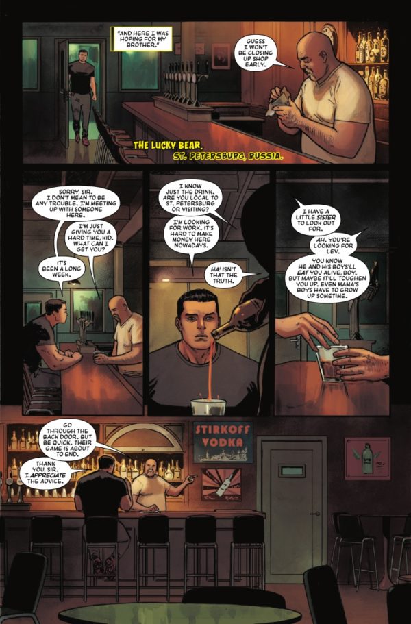 Interior preview page from MAGIK AND COLOSSUS #3 DAVID NAKAYAMA COVER