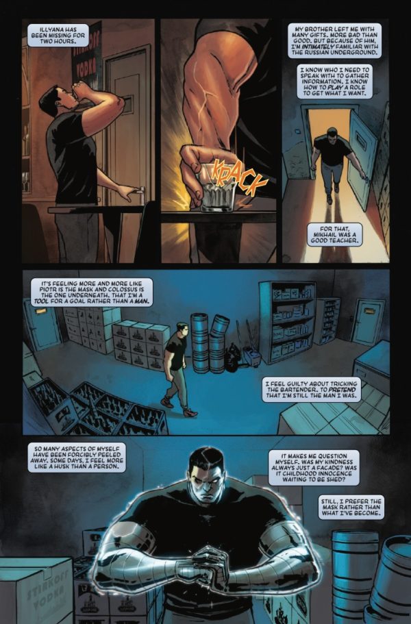 Interior preview page from MAGIK AND COLOSSUS #3 DAVID NAKAYAMA COVER