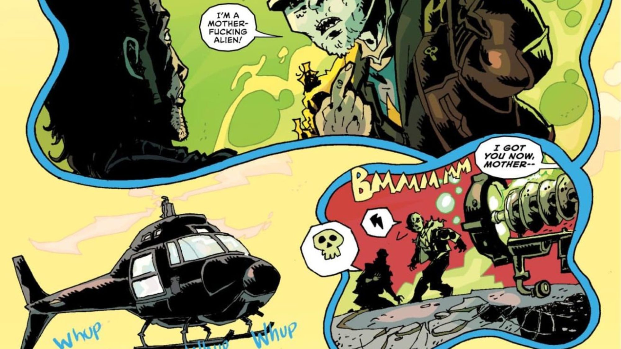 51 #2 Preview: Alien Guns, Terrible Impulse Control