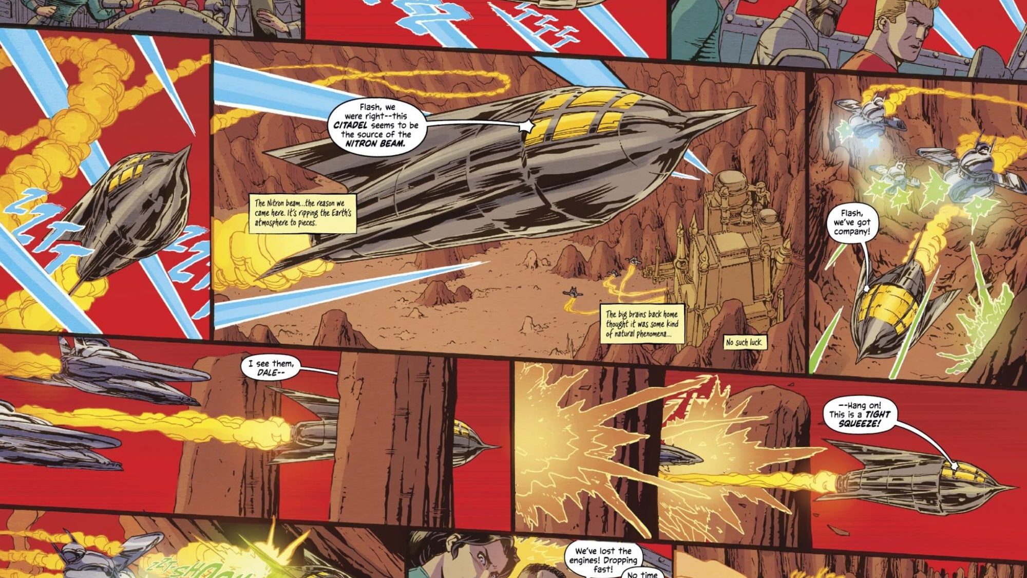 Flash Gordon Quarterly #7 Preview: Mud Wrestling With the Multiverse