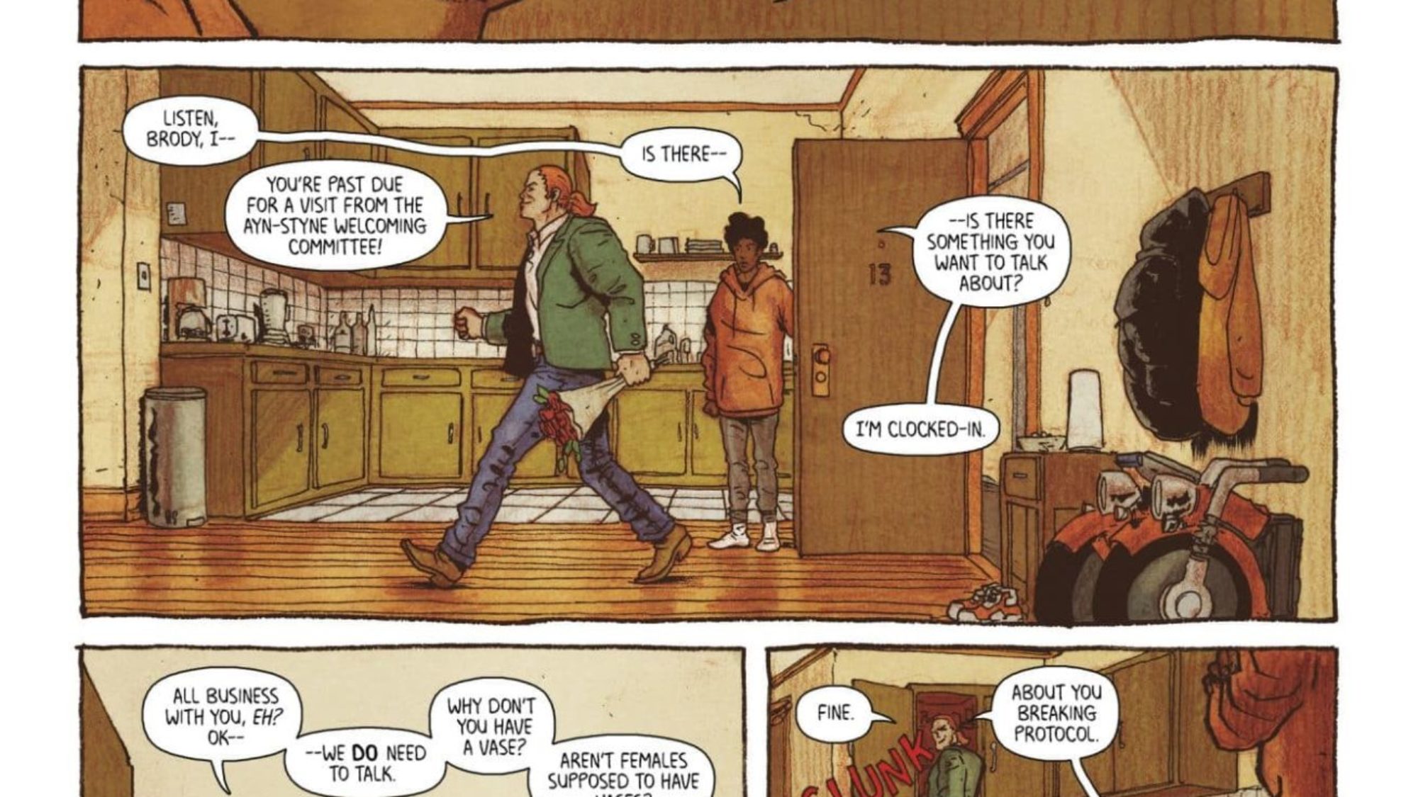 Is Ted OK? #3 Preview: Death, Paranoia, Dimension Hopping