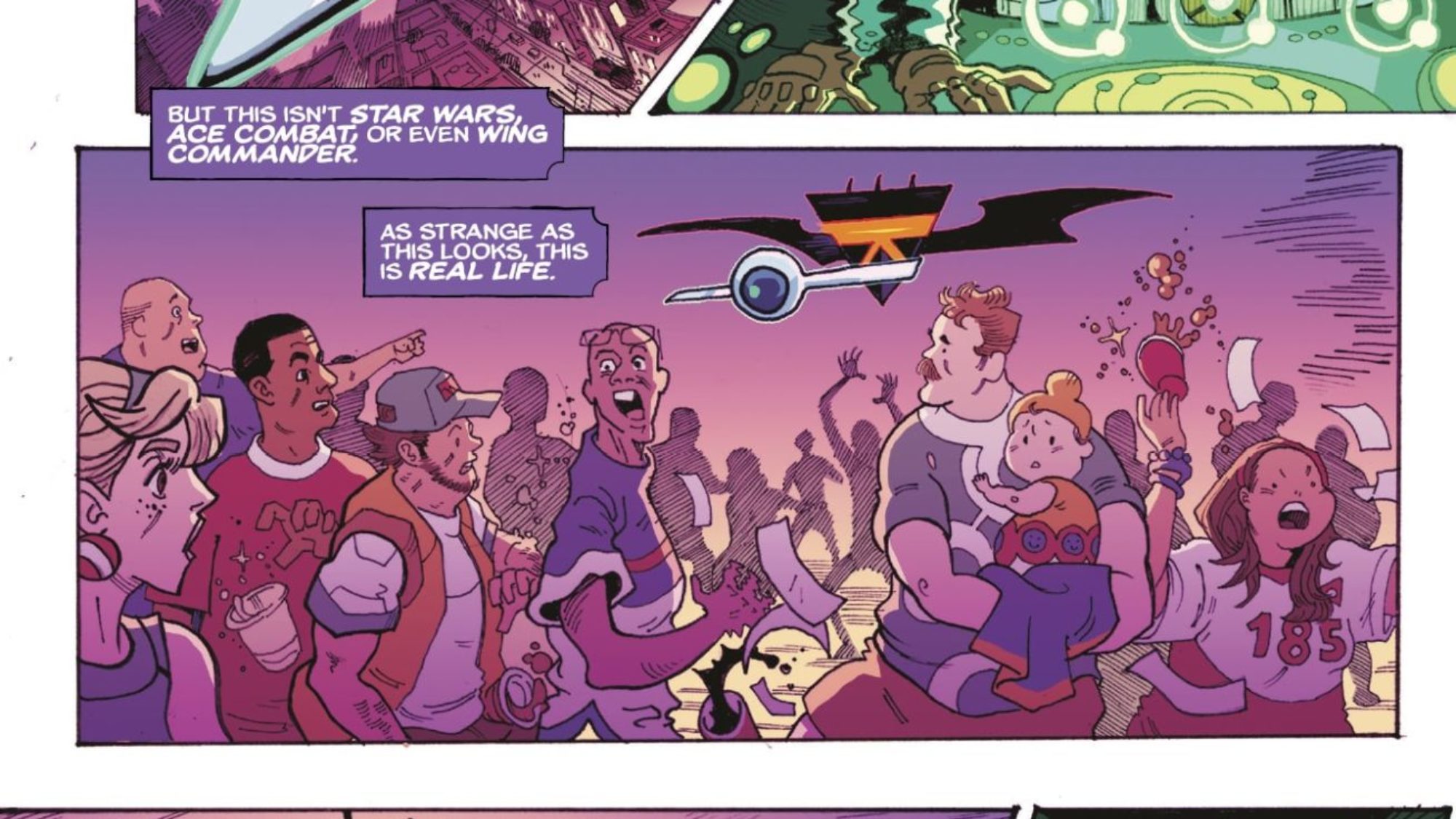 The New Space Age #5 Preview: San Francisco Gets Drone-Struck