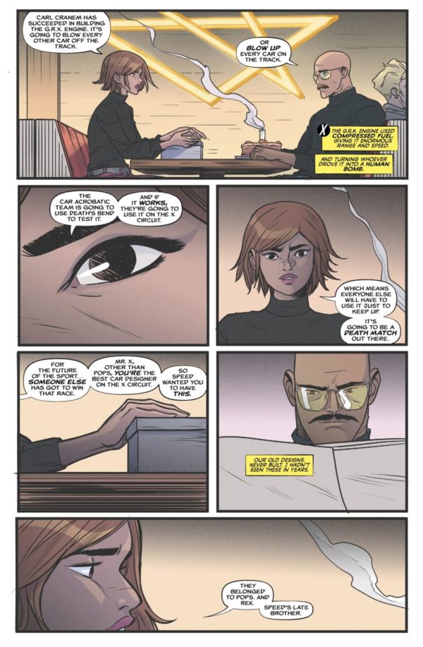 Interior preview page from Racer X #6