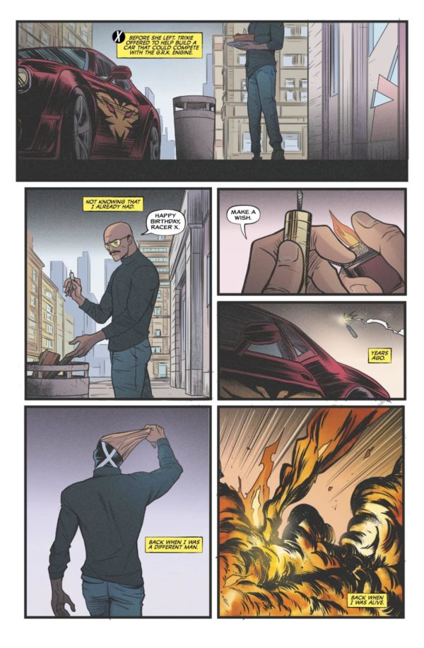 Interior preview page from Racer X #6
