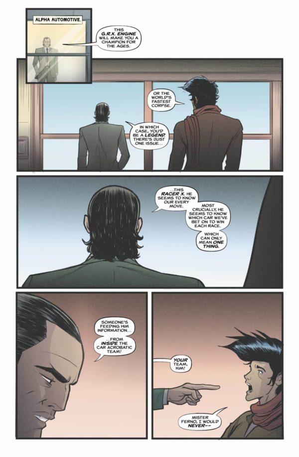Interior preview page from Racer X #6