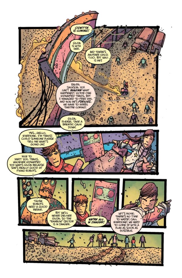 Interior preview page from Where Does the Rainbow End? #4