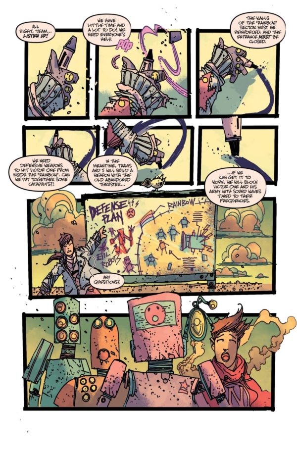 Interior preview page from Where Does the Rainbow End? #4