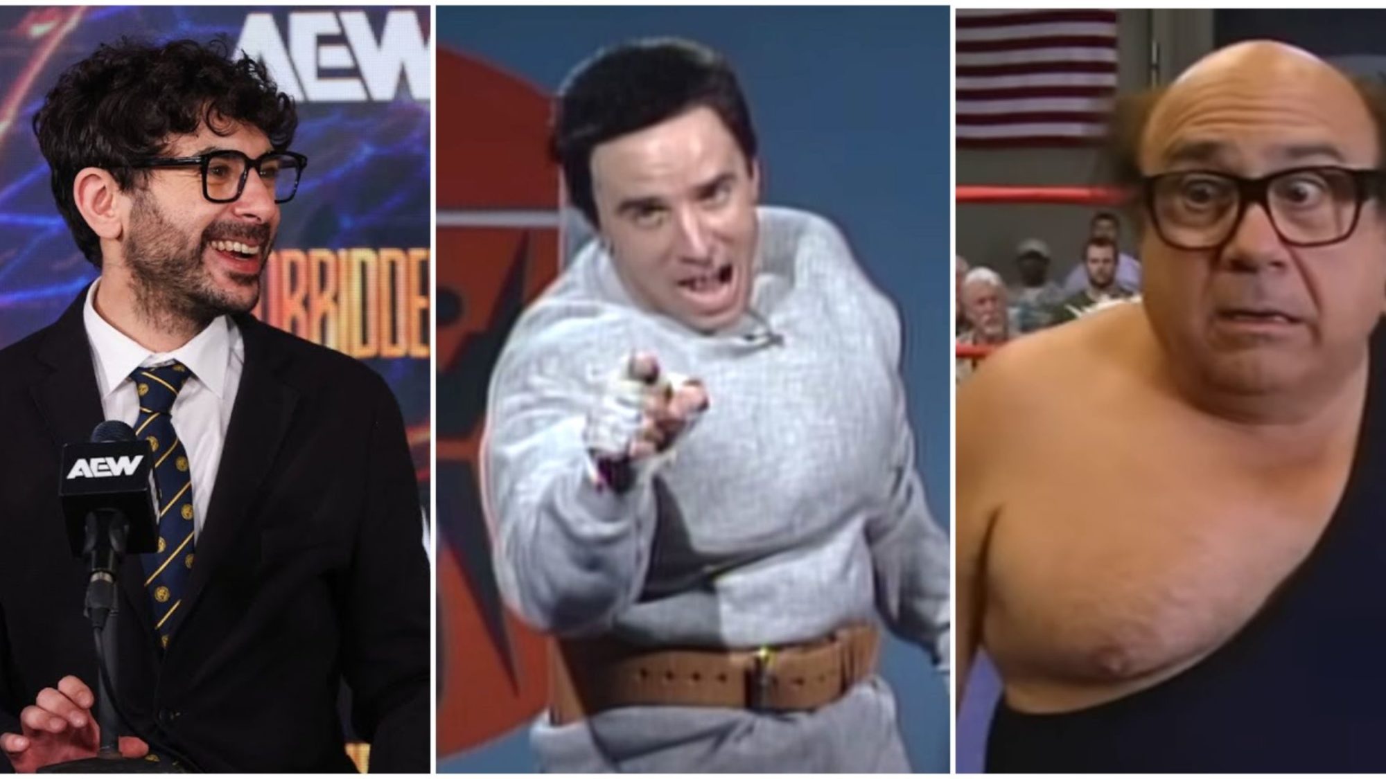 It's Always Sunny in AEW: Tony Khan Books Danny DeVito/Kevin Nealon?