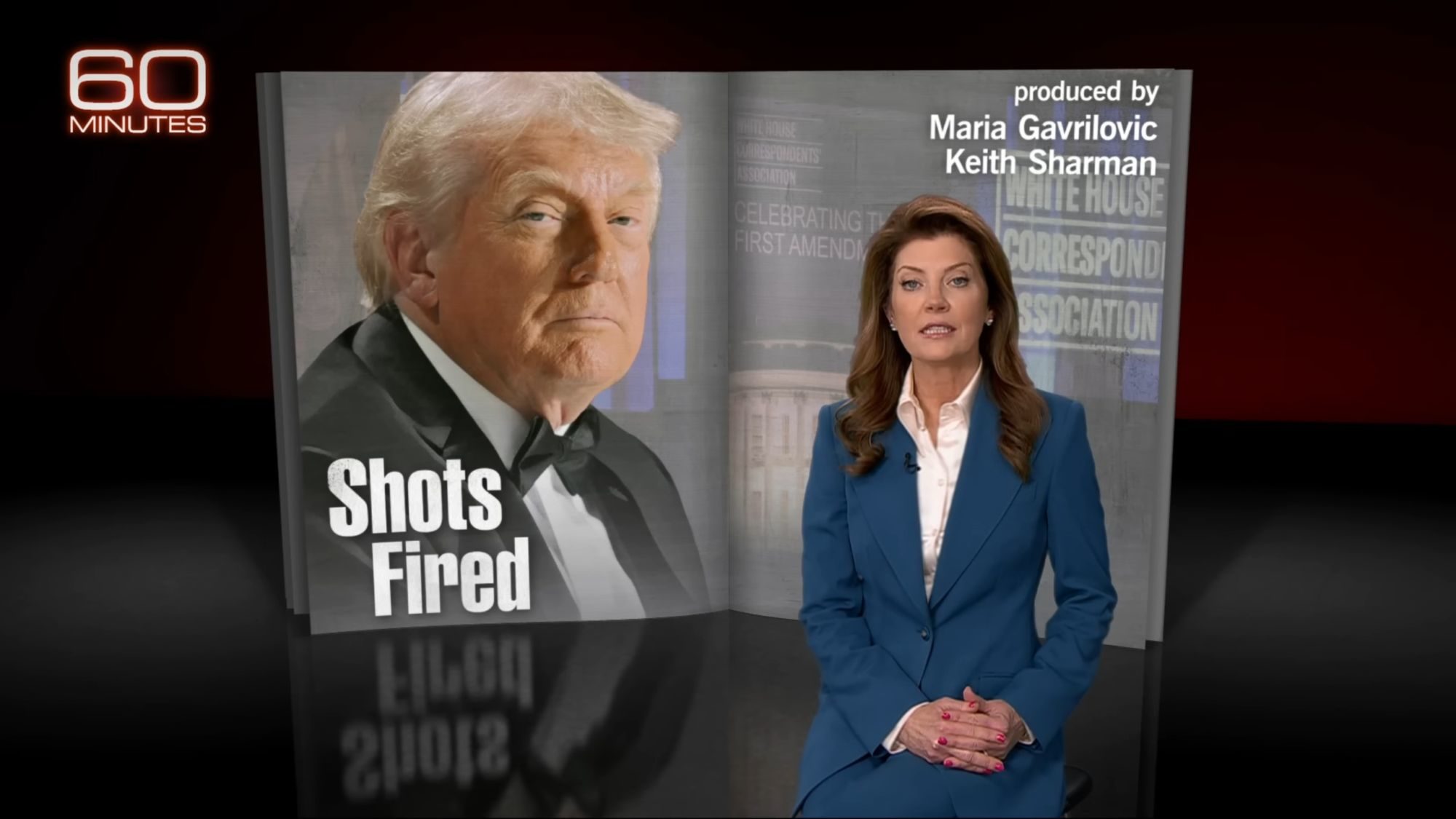 60 Minutes: Trump Loses It Over WHCD Shooter's Manifesto Question