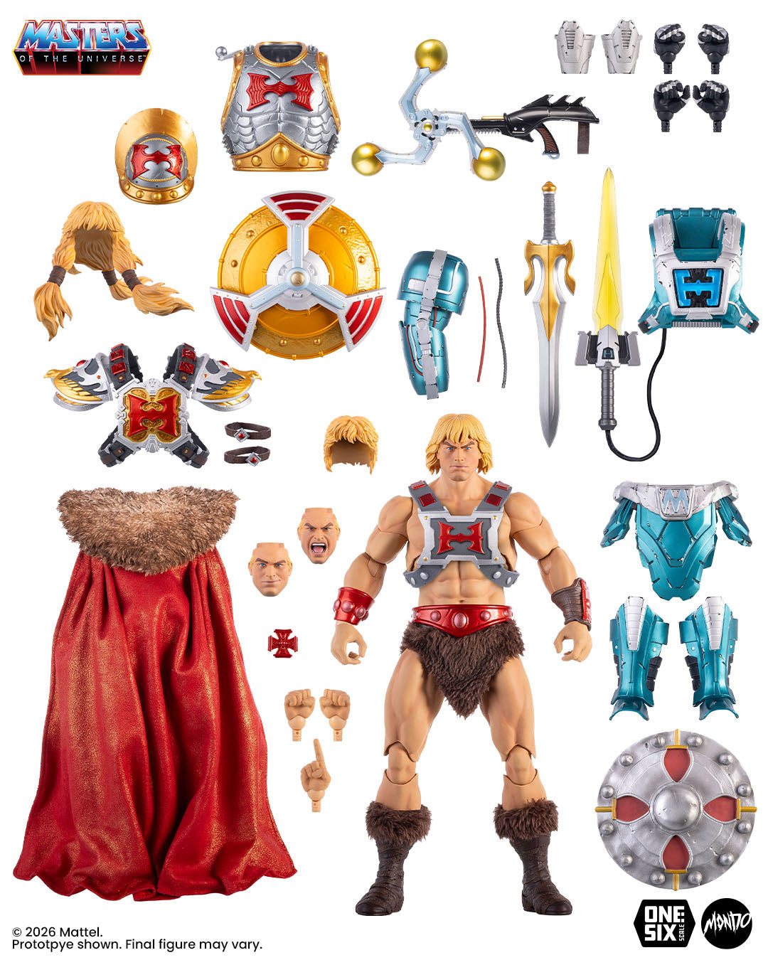 He-Man 2.0 Coming Soon from Mondo's 1/6 Masters of the Universe Line