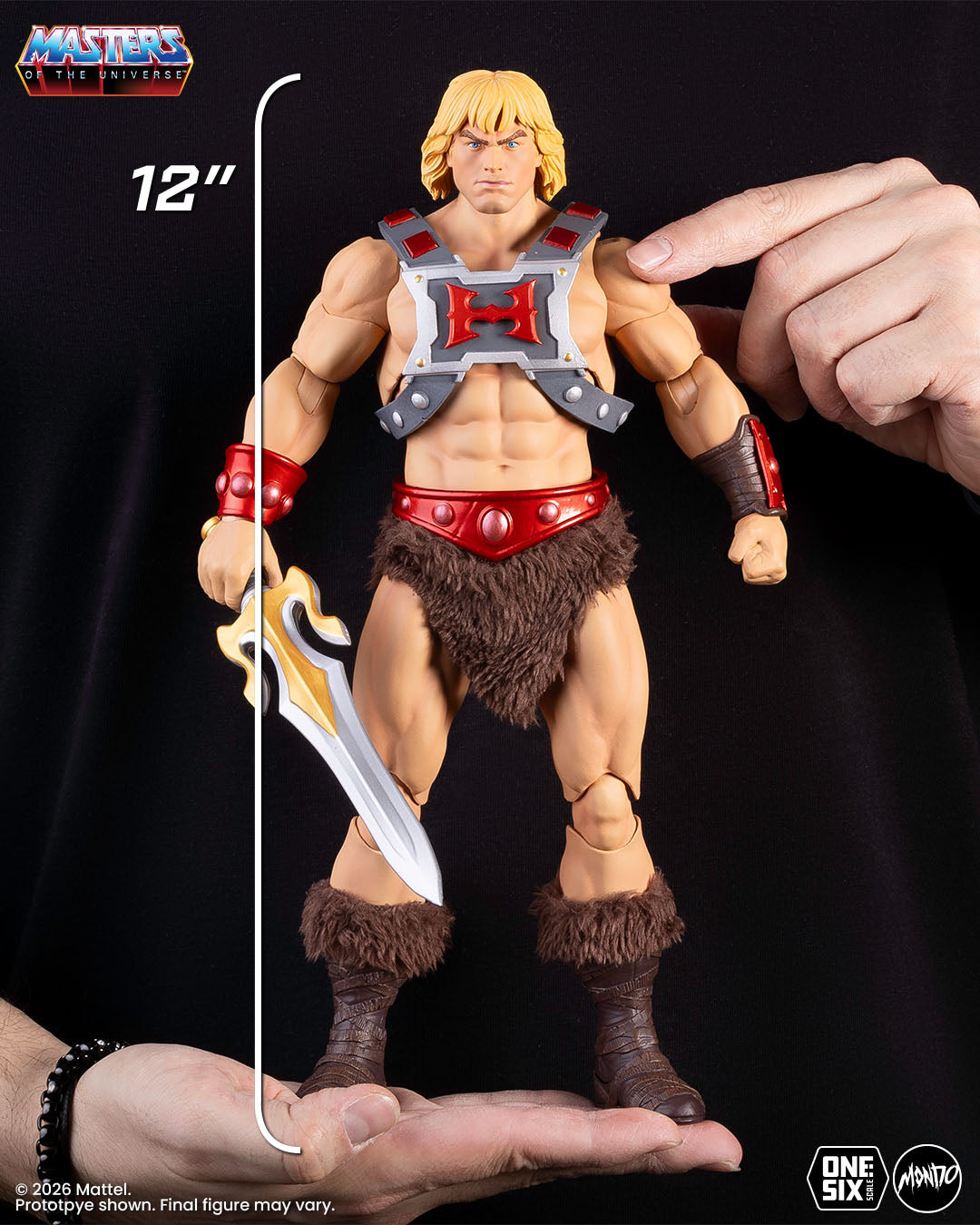He-Man 2.0 Coming Soon from Mondo's 1/6 Masters of the Universe Line