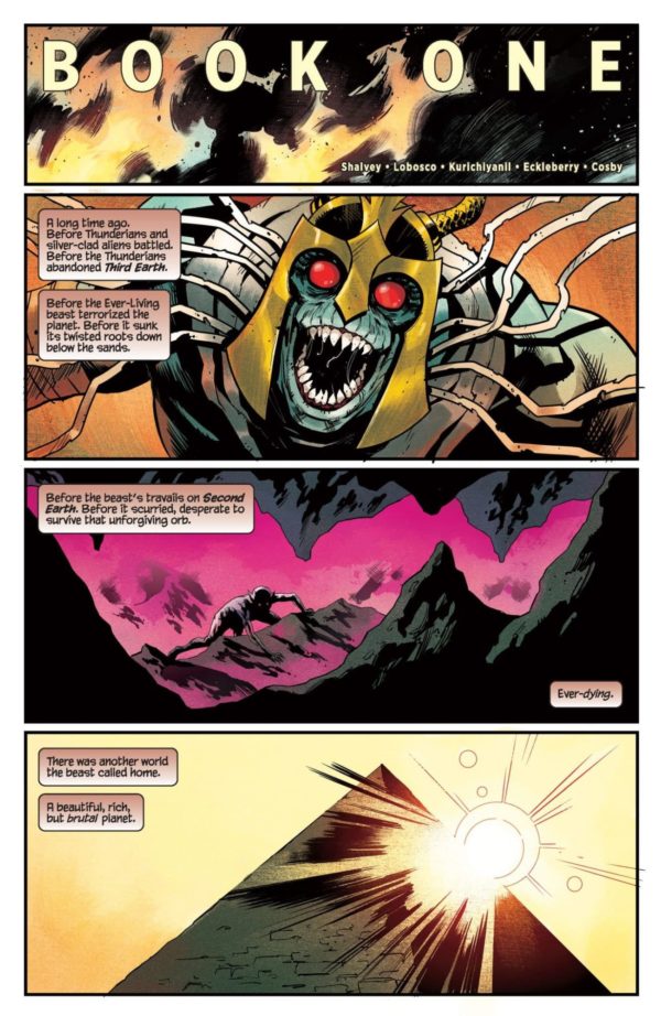Interior preview page from Mumm-Ra The Ever Living #1