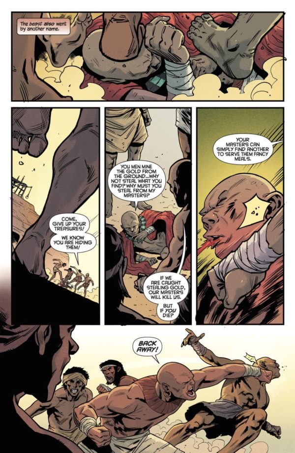 Interior preview page from Mumm-Ra The Ever Living #1