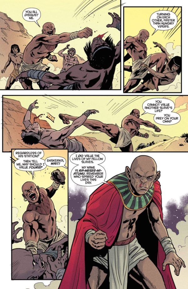 Interior preview page from Mumm-Ra The Ever Living #1