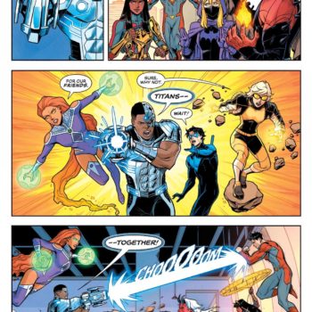 Interior preview page from New Titans #34