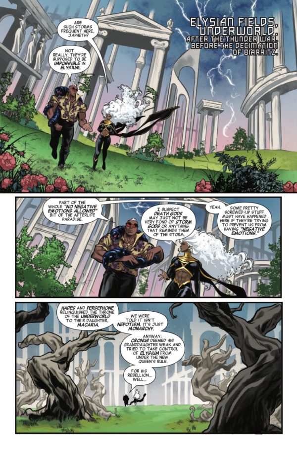 Interior preview page from STORM: EARTH'S MIGHTIEST MUTANT #3 R.B. SILVA COVER