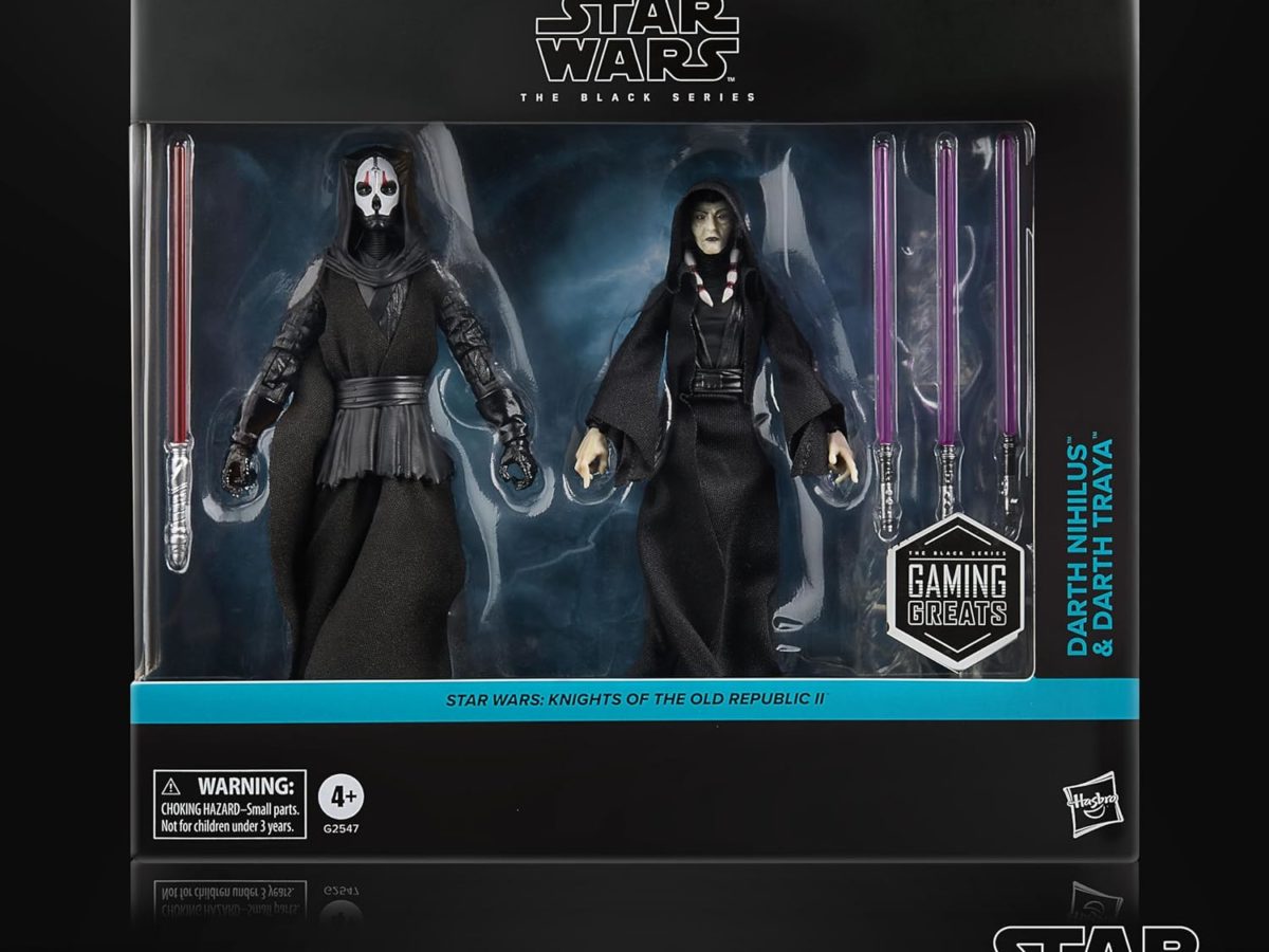 Hasbro Debuts Star Wars: KOTOR Darth Traya & Darth Nihilus 2-Pack