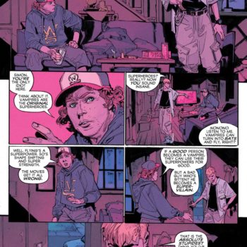 Interior preview page from Super Creepshow #2