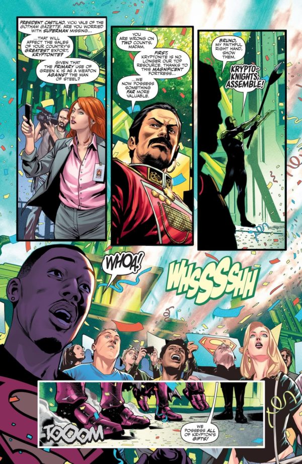 Interior preview page from Superman Unlimited #12