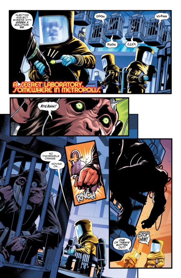 Interior preview page from Superman Unlimited #12