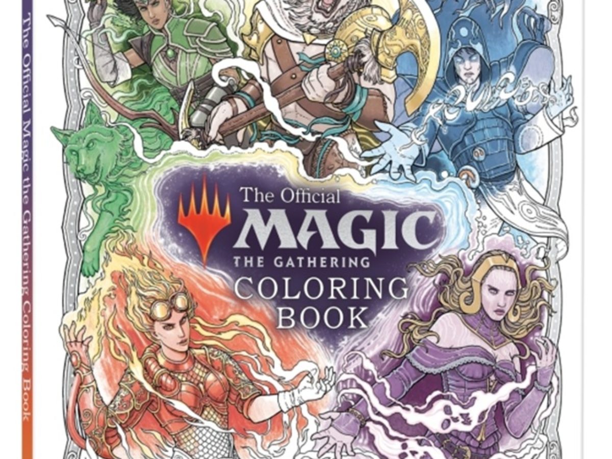 The Official Magic: The Gathering Coloring Book Arrives This Month