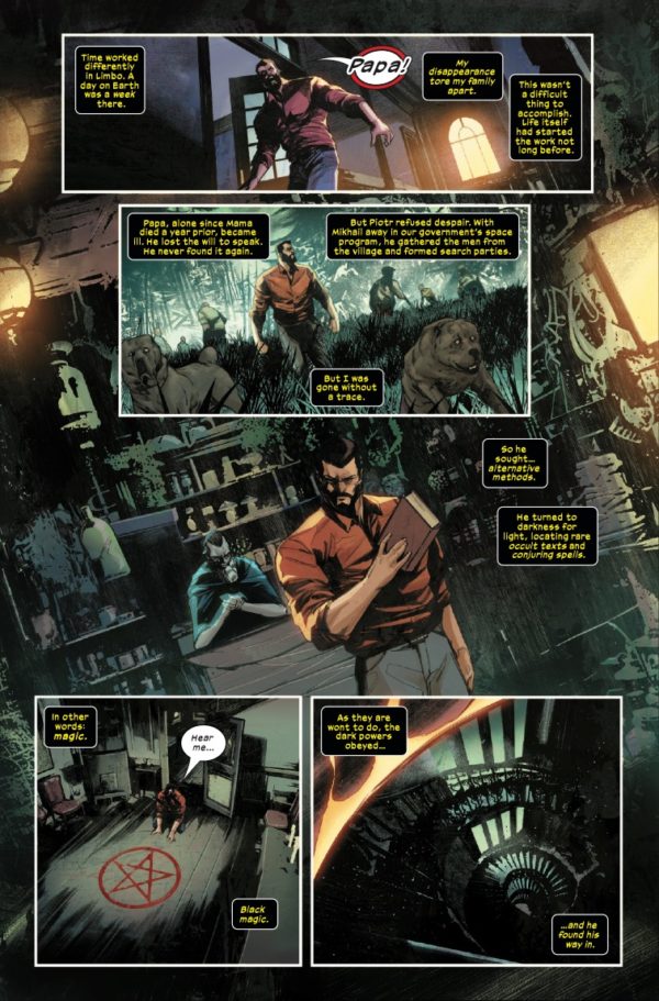 Interior preview page from ULTIMATE WOLVERINE #16 ALESSANDRO CAPPUCCIO COVER