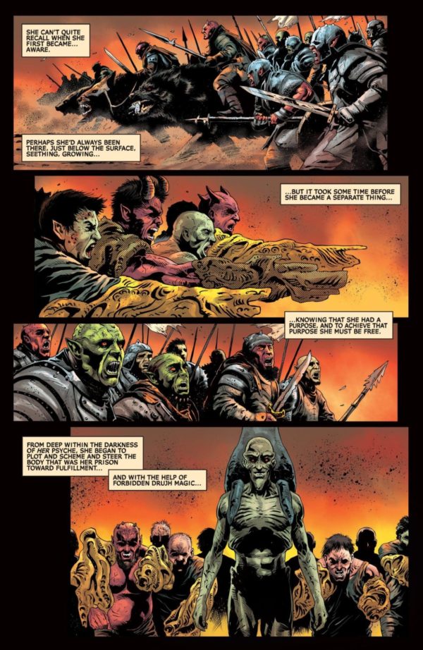 Interior preview page from Vampirella: Armageddon #10