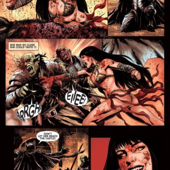 Interior preview page from Vampirella: Armageddon #10