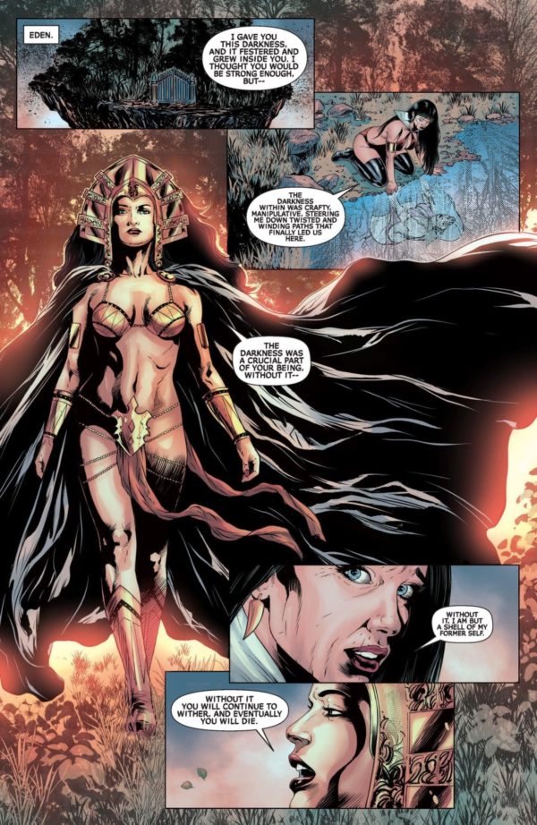 Interior preview page from Vampirella: Armageddon #10