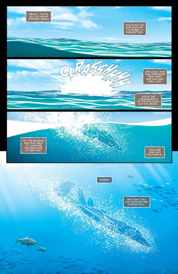 Interior preview page from Wonder Woman #32