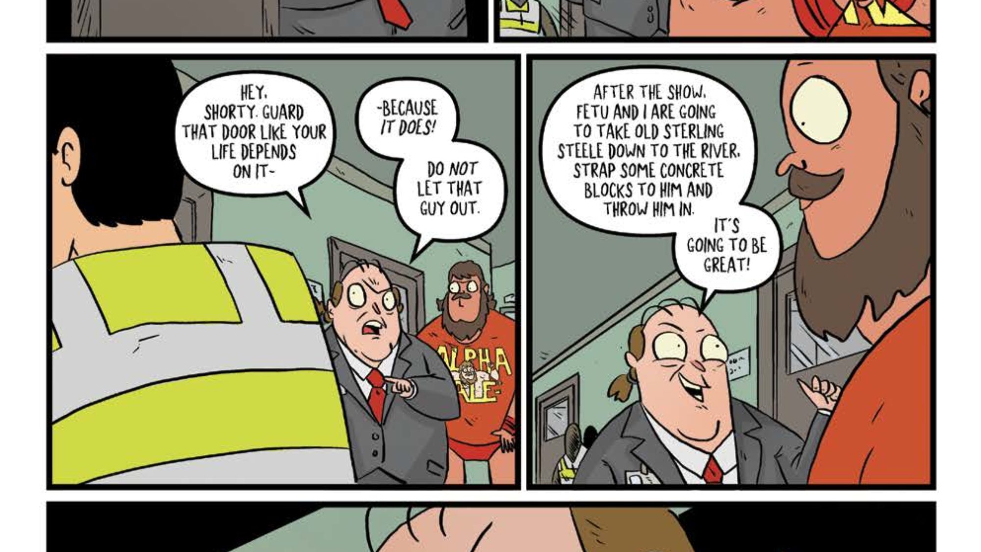 Wrestle Heist #5 Preview: The Main Event Gets Robbed