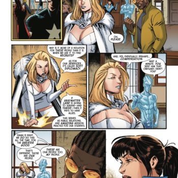 Interior preview page from X-MEN UNITED #2 STEFANO CASELLI COVER