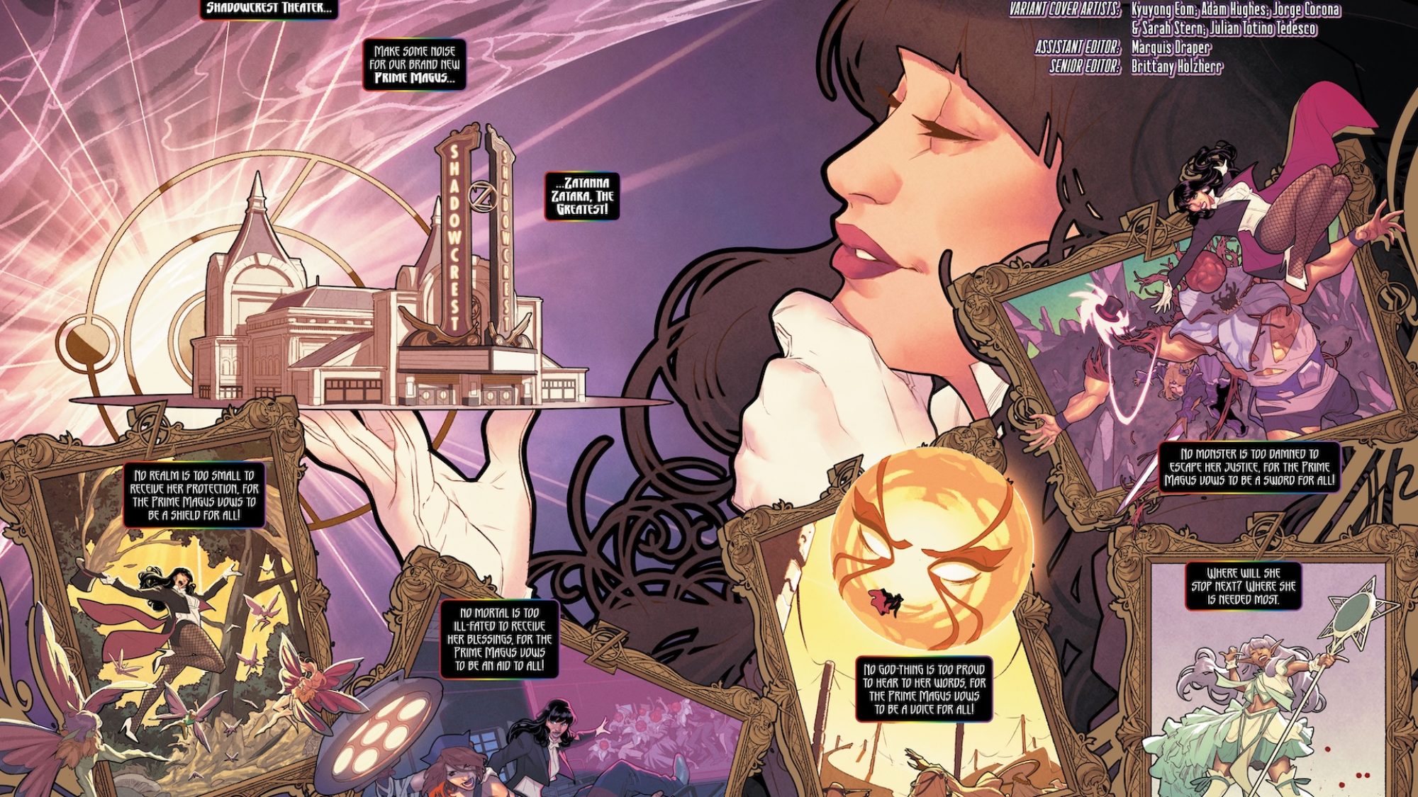 Zatanna #1 Preview: Magic Gets a Middle Manager