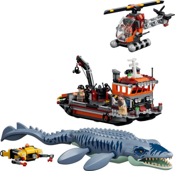 Jurassic World Rebirth Comes to LEGO with New Boat Attack Set