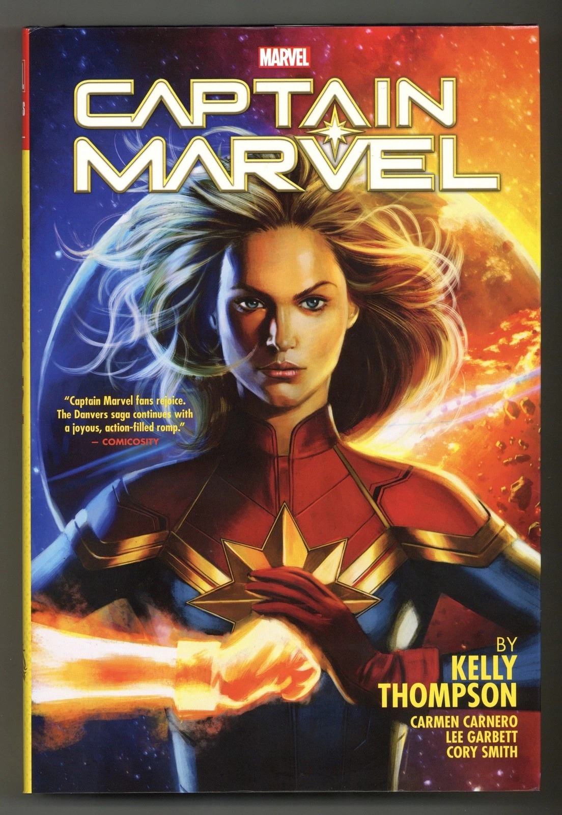 Kelly Thompson's Frustration With Captain Marvel Omnibus Name Changes