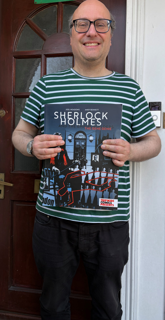 When Your Sherlock Holmes Comic Book Is A Lot Bigger Than You Expected