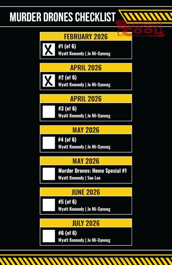 So Exactly When Are Those Murder Drones Comics Coming Out Anyway?