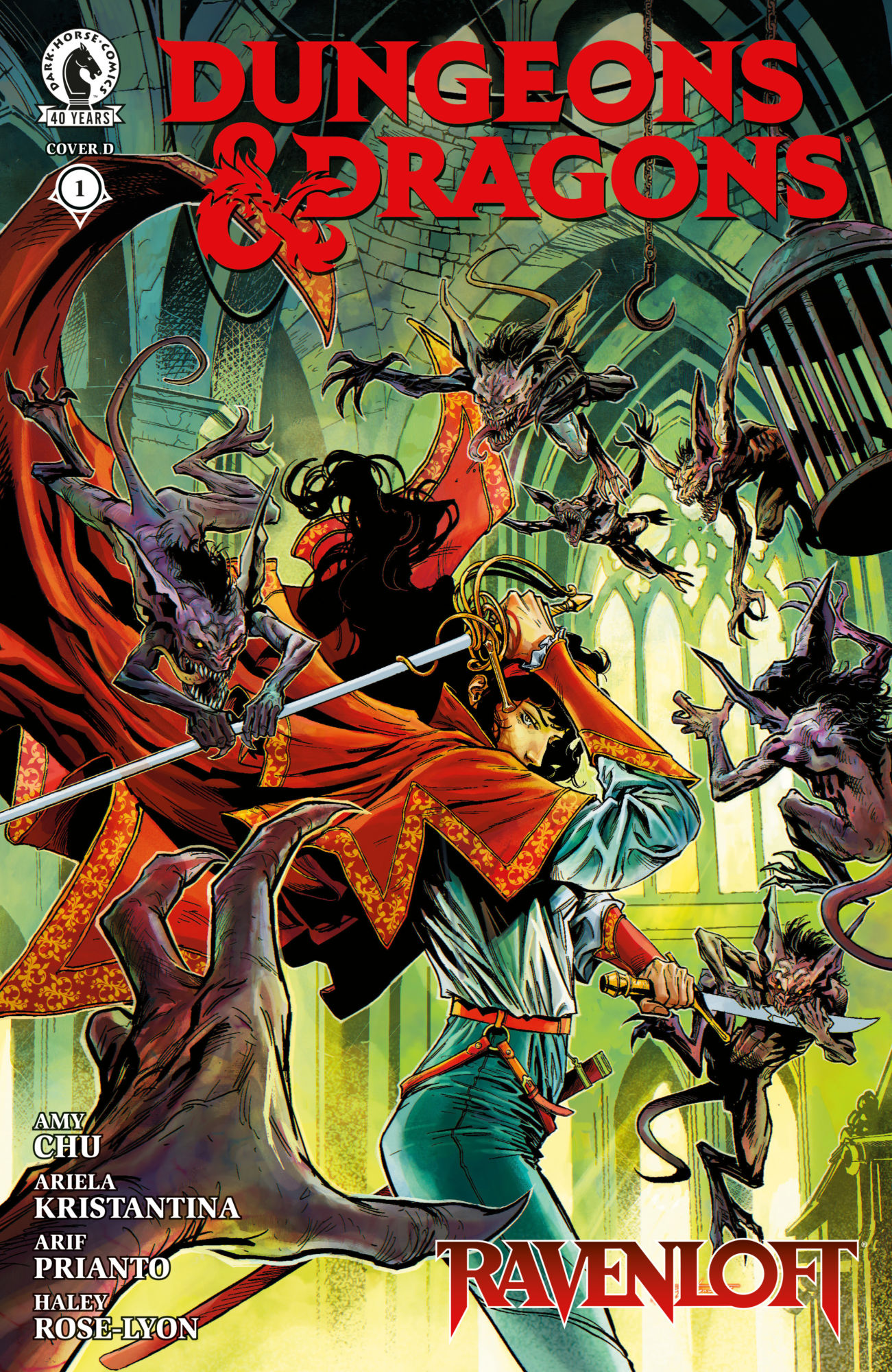 Amy Chu And Ariela Kristantina's Dungeons & Dragons: Ravenloft Comic