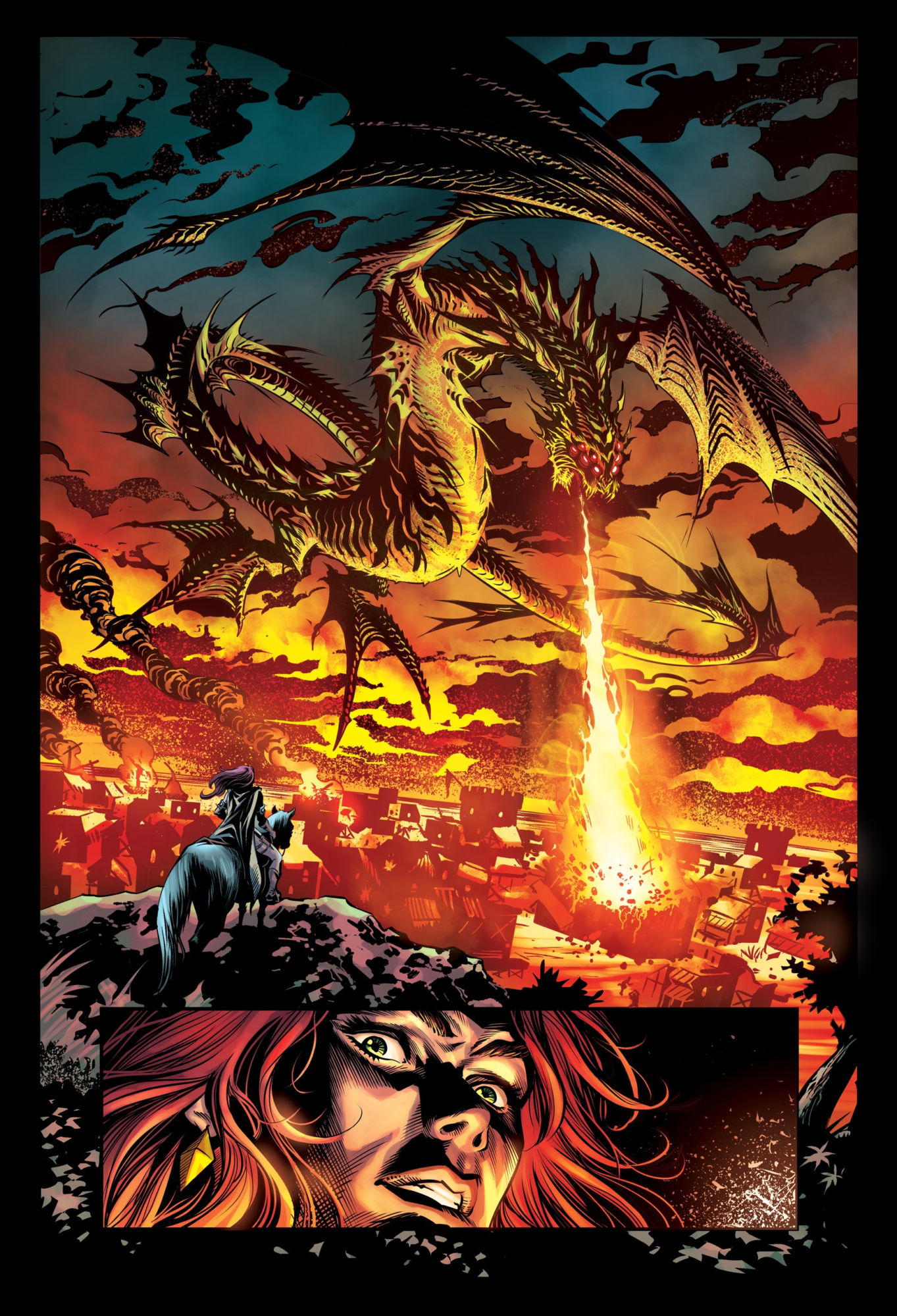 Red Sonja Noir by David Avallone and Edsen Novaes