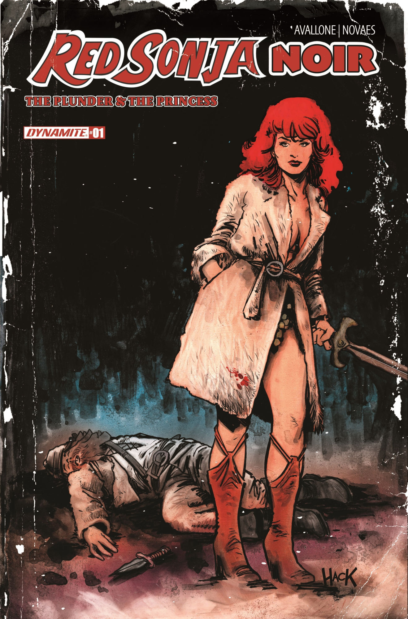 Red Sonja Noir by David Avallone and Edsen Novaes
