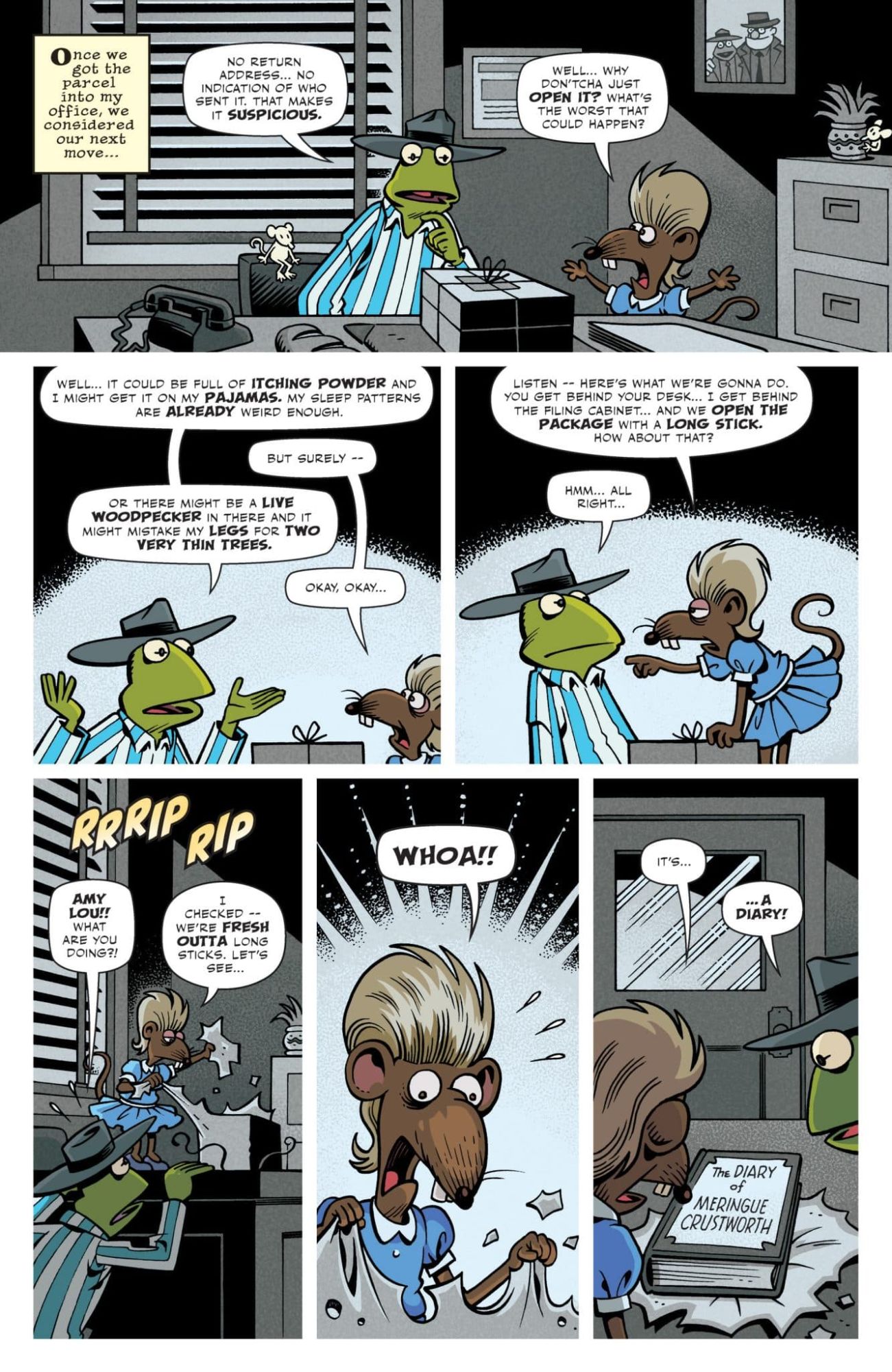 Muppets Noir #3 Preview: Skee-Ball Gets Shady