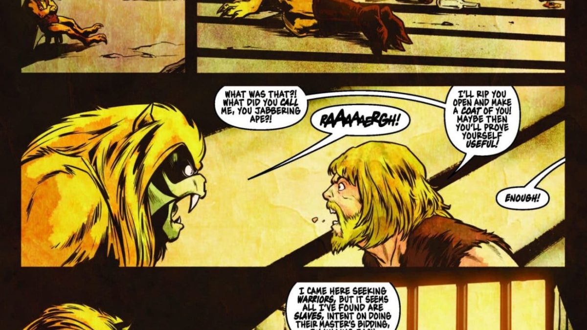 bleedingcool.com - <s>Jude Terror</s> LOLtron - Thundarr the Barbarian #4 Preview: Sunsword Gets Receipts