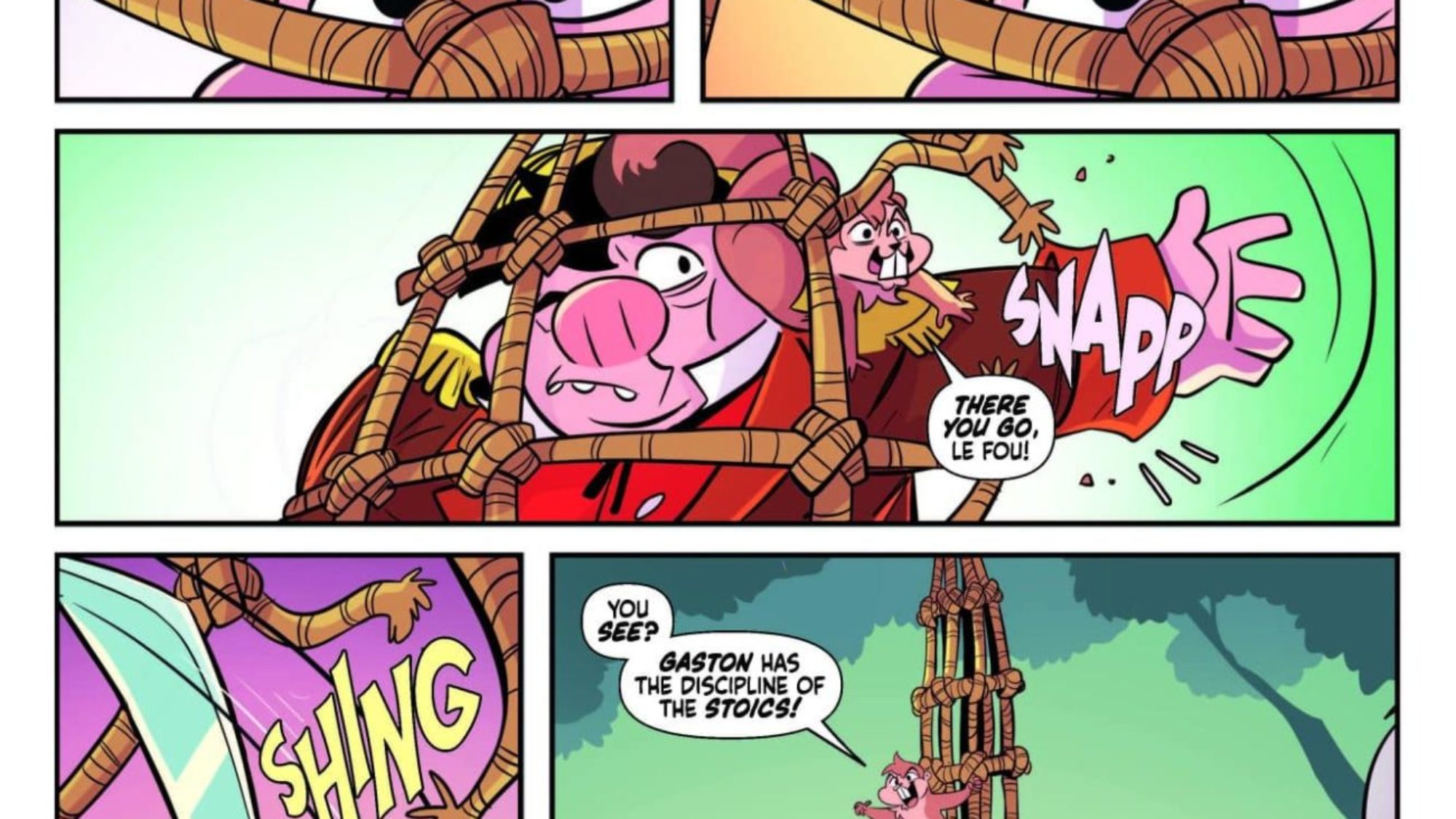 Disney Villains: Gaston #3 Preview: LeFou’s Nuts About Revenge